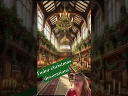 Tudor #christmas decorations... #englishhistory #history #tudordynasty #tudorials #england