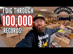 I Dig Through 100,000 Records! the Voice of America Radio Record Collection