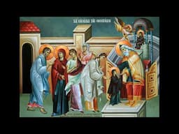 Entrance of the Theotokos: The Ark Enters the Temple