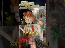 Carnival of Evil #halloween #decorations #wolf #pinnochio #witch #demons #slenderman #circus