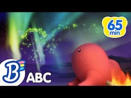 🌃Northern Lights: Bossy R Song II + More Kids ABC Songs | Badanamu Nursery Rhymes, Dance Songs