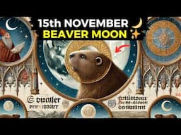 Beaver Moon 🌙  Spiritual Guide for CHOSEN ONES (final 2024 Supermoon!)