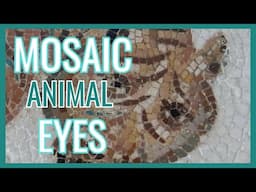 CRAFTING MOSAIC ANIMAL EYES: A Step-by-step tutorial