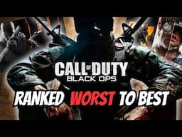 Ranking Every Black Ops Game WORST to BEST!