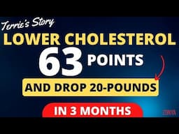 Lower Cholesterol 63 points and Drop 20 Pounds in 3 Months