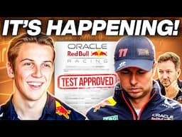 Red Bull Drops HUGE BOMBSHELL On Perez Future After Lawson RB20 TEST!