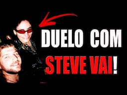 Eu fiz uma batalha de guitarras com o Steve Vai (backstage completo)