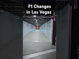 F1 Changes in Las Vegas 2024