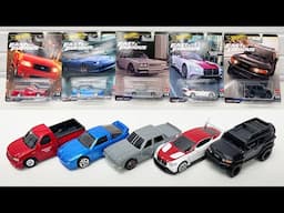 2024 Hot Wheels Fast & Furious Gold - 1987 Chevy Caprice, FJ Cruiser, 180sx, SVT Lightning, Bentley