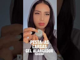 Pestañas largas GEL CASERO #trucosytips #tips #losmejorestips #tipsytrucos #belleza #consejosytips