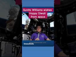 Sunita Williams wishes happy diwali #sunitawilliams #nasa #shorts