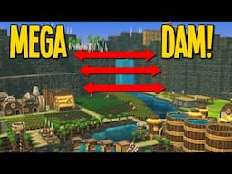 Designing the MEGA Dam to Save the Town in Timberborn!