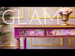 Glamming Up an Old Desk