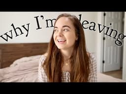 Opening Up About Why I'm Leaving Youtube