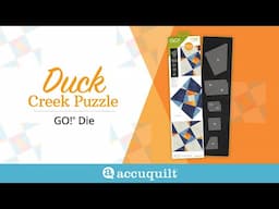 November Die to Try: GO! Duck Creek Puzzle