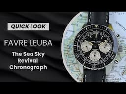 QUICK LOOK: The 2024 Favre Leuba Sea Sky Revival is (almost) the Real Vintage Deal