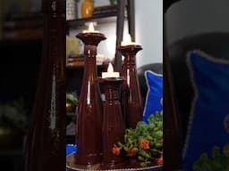 Diwali makeover reusing old sauce bottle #diwalidiy #diwalidecoration #wastereuse #trashtotreasure