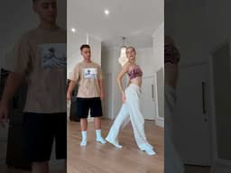 HAD TO SHOW MY BOYFRIEND THE NO POLE DANCE! 😅🤭 - #dance #trend #viral #couple #funny #shorts