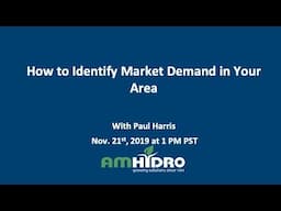 How to Identify Market Demand in Your Area