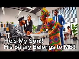 Entitled Mother Goes To Demand Salary From Her Son's Boss #africantales #folklore #story #tales