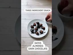 8fit | Dark Chocolate Date Snack #Shorts