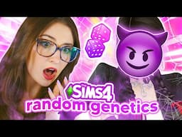 random genetics but it's OCCULTS ONLY in sims 4