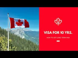 canada 10 years multi entry visa on new passport unboxing reveal