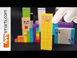 Make Numberblock Number 30 (Plus Addition Practice) - Tiny Magnetic Cubes Tutorial for Kids