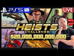 GTA Online's 20,000,000,000,000 Community Heist Challenge on NEW PS5 Pro