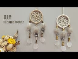 DIY Tutorial - How To Make A Dreamcatcher?   Super EASY Pattern