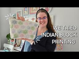 INDIAN BLOCK PRINTING PROJECTS | Chatty video