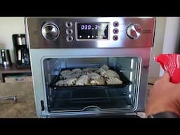 Kitcher 26.5 Quart Air Fryer Oven Unboxing and Review - Healthy Recipe Channel