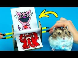 Drawing & Paper Craft PICKY PIGGY Transformation | Smiling Critters