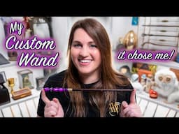 My FIRST EVER Custom Harry Potter Wand | The Wand Chooses the Wizard | Brown & Lobban