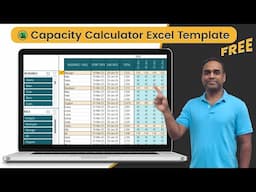 Master Resource Management with Our Free Excel Capacity Calculator Template