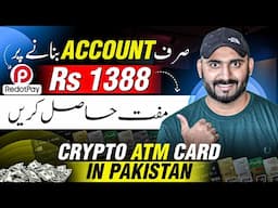 Create & Verify a RedotPay Account | Crypto ATM Card for USDT Withdrawals in Pakistan