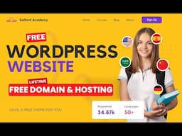 Make FREE WEBSITE - with Free DOMAIN & Free HOSTING