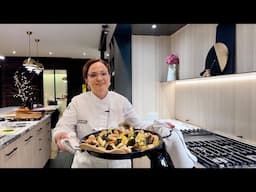 Special Paella Dinner Party Behind the Scenes| Christine Cushing