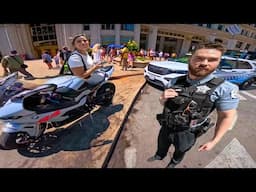 DETAINED Downtown On My BMW S1000rr | "I'm Mad At You"