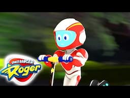 Space Ranger Roger | Roger sticks the landing! | Videos For Kids