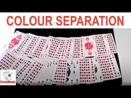 Colour Separation Card Trick Performance