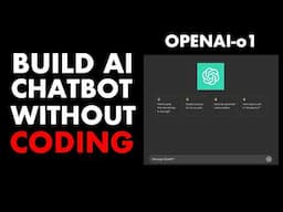 Build an AI Chatbot Instantly with OpenAI o1 using Next JS & ChatGPT API