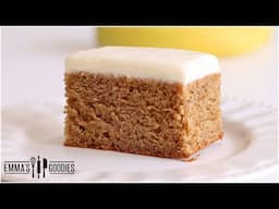 The Easiest BANANA CAKE RECIPE with 2-Ingredient Cream Cheese Frosting