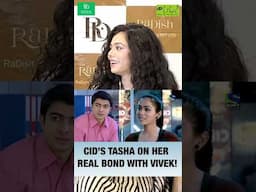 CID fame Tasha aka Vaishnavi Dhanraj & Vivek More Than Friends? #cid #vaishnavidhanraj #shorts