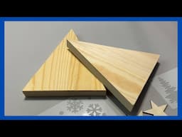 Rustic Tree Decor DIY || Christmas Craft || Just 1 Quick Craft