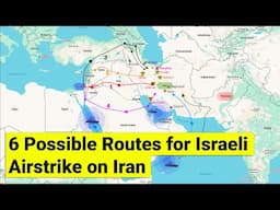 6 routes for Israel to launch airstrike inside Iran | Israel Iran Geopolitics