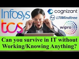 Proxy Support & Surviving in IT without Working/Knowing Anything? Reality of IT Jobs #tcs #faang