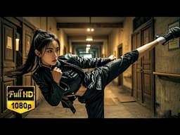 [Kung Fu Movie] Kung Fu girl breaks into the Japanese military base and kills the officer!#movie