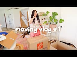 moving vlog #1 - the first of many! 📦