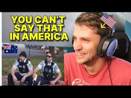 American reacts to Australian 'Police Officers' (Superwog1)